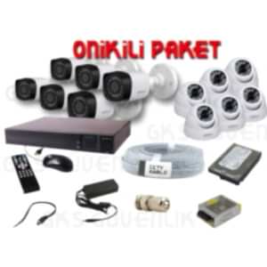 Onikili kamera ekonomik paket