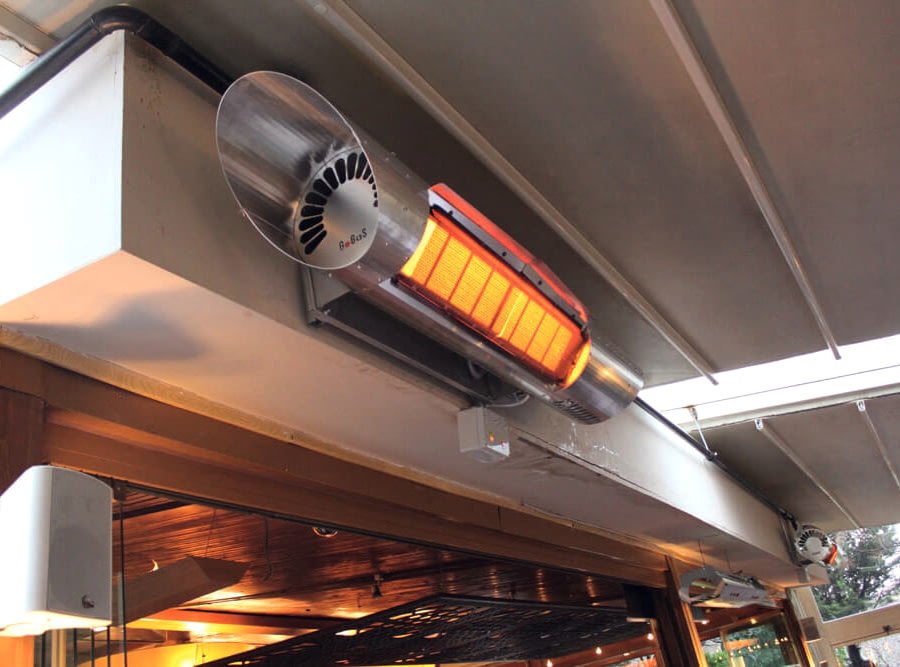 açık alan ısıtma sistemi görseli